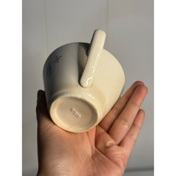 VTG 50s Salem American Ironstone Tea Coffee Cups & Saucers Set 4 Cups 3 Saucers - Picture 5 of 9